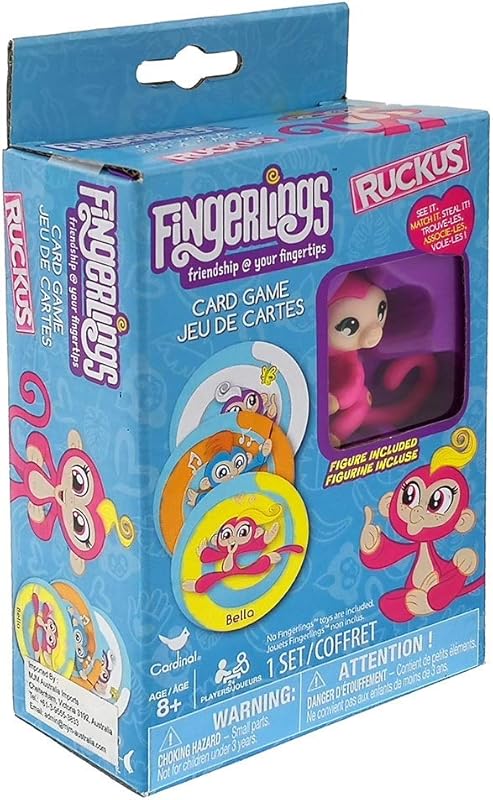 FingerLings Card Game Collectible Toy